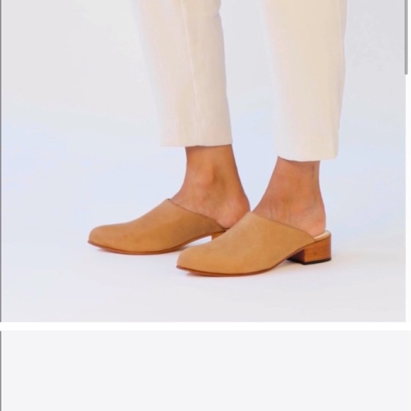 Nisolo Mariella mules, sand color, size 8 - Picture 6 of 6